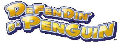 Defendin' de Penguin title screen for Nintendo DS